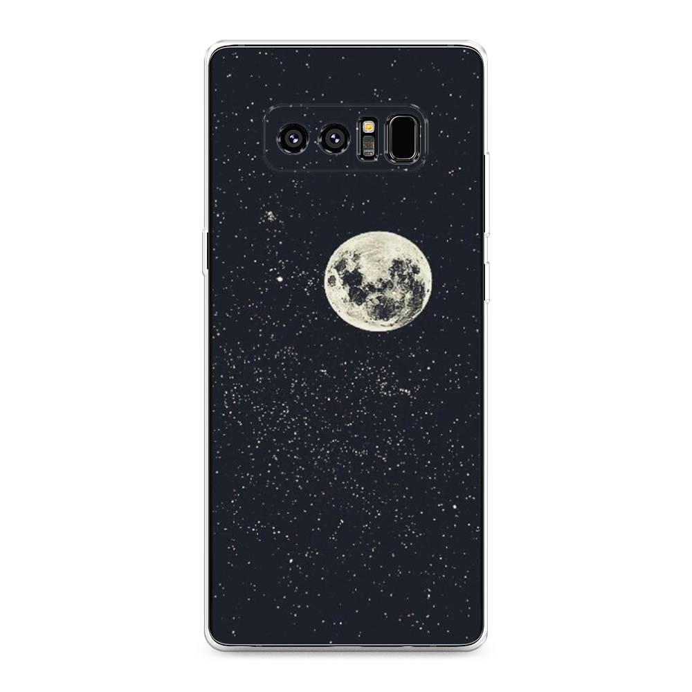 

Чехол на Samsung Galaxy Note 8 "Полнолуние", Красный, 25250-2