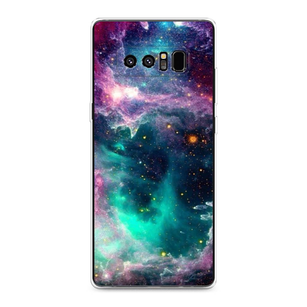 

Чехол на Samsung Galaxy Note 8 "Звездные облака", Розовый;бежевый, 25250-2