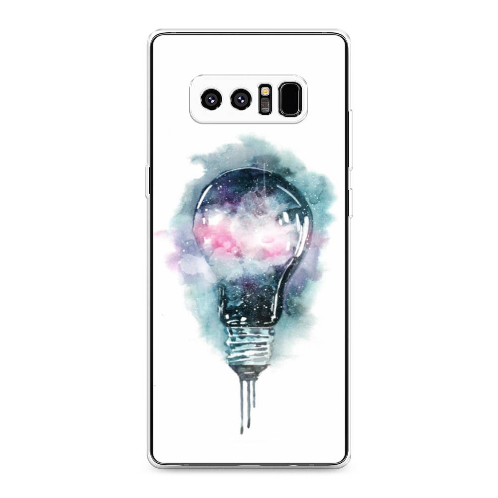 

Чехол на Samsung Galaxy Note 8 "Волшебная лампа", Белый;серый, 25250-4