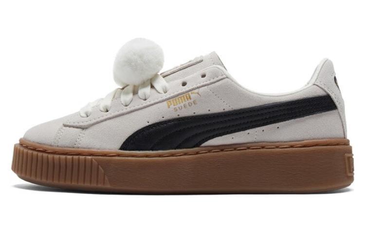 

Кеды унисекс Puma Suede Platform серые 37.5 EU, Серый, Suede Platform