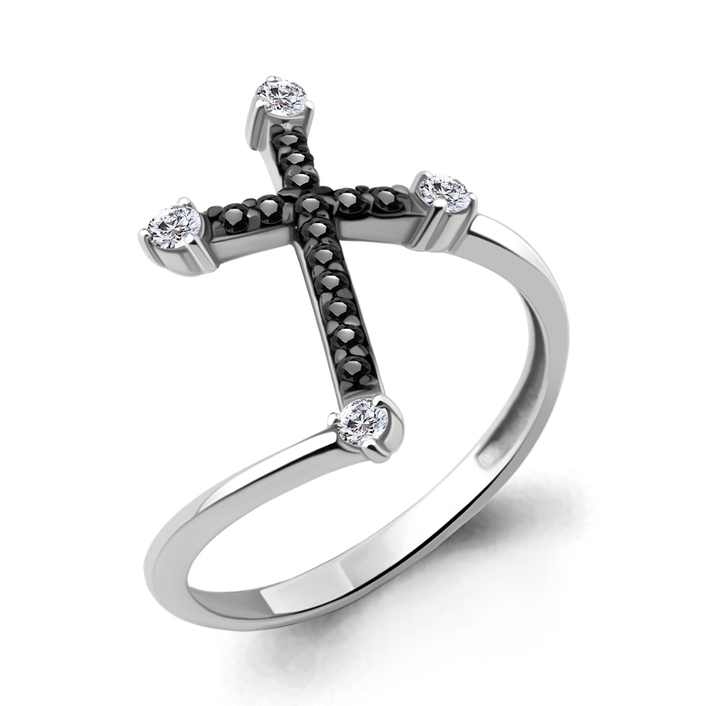 

Кольцо из серебра с фианитом Aquamarine Aquamarine 67323АЧ_925_р р. 16, 67323АЧ_925_р