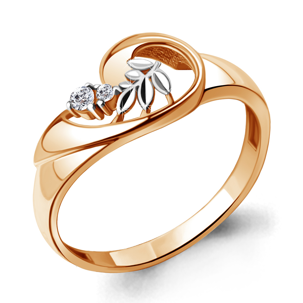 

Кольцо из серебра с фианитом Aquamarine Aquamarine 67322А_925_з р. 18,5, 67322А_925_з