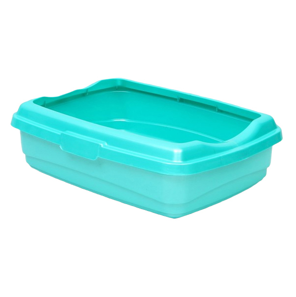 

Лоток большой с бортиком Atlantis Plast LUX, 43 х 33 х 12,5 см, светло-зеленый перламутр,, LUX