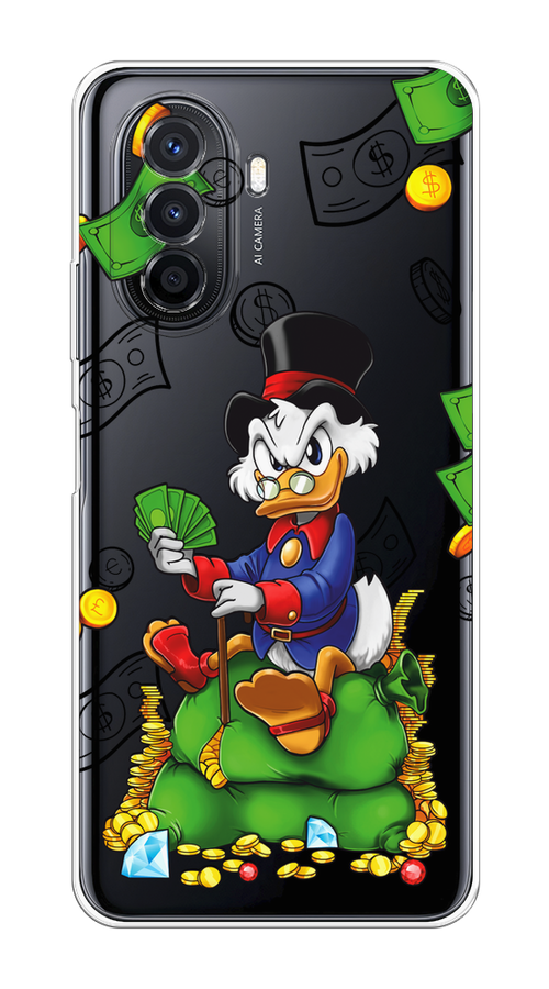 

Чехол на Huawei Nova Y70/Y71 "Scrooge Richness", Черный;синий;зеленый, 6122950-1