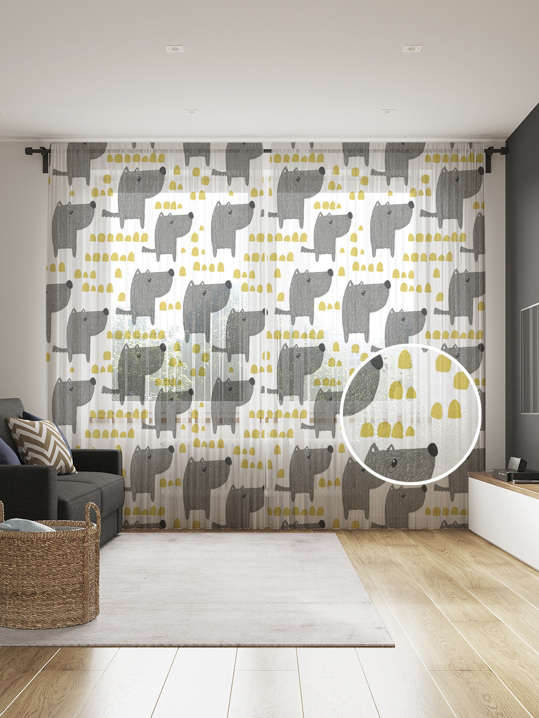 

Фототюль JoyArty "Старый город в графике" 145x265см, 2 полотна, лента, 50 крючков, Старый город в графике