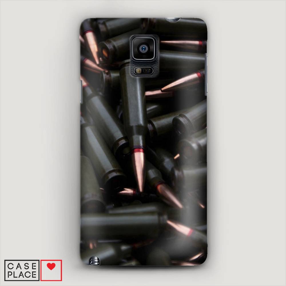 

Чехол Awog "Пули черные" для Samsung Galaxy Note 4, 23420-4