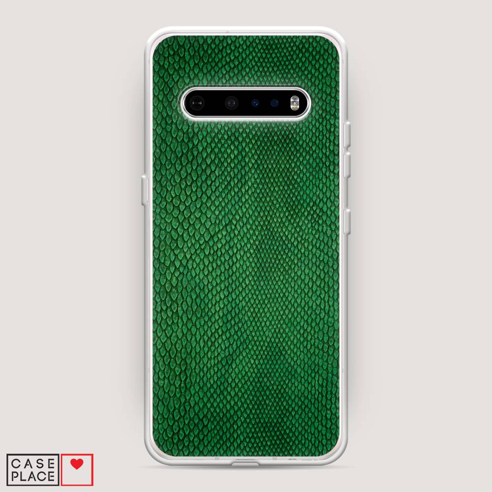 

Чехол Awog на LG V60 ThinQ 5G "Изумрудная змея", Черный;зеленый;коричневый, 84250-3