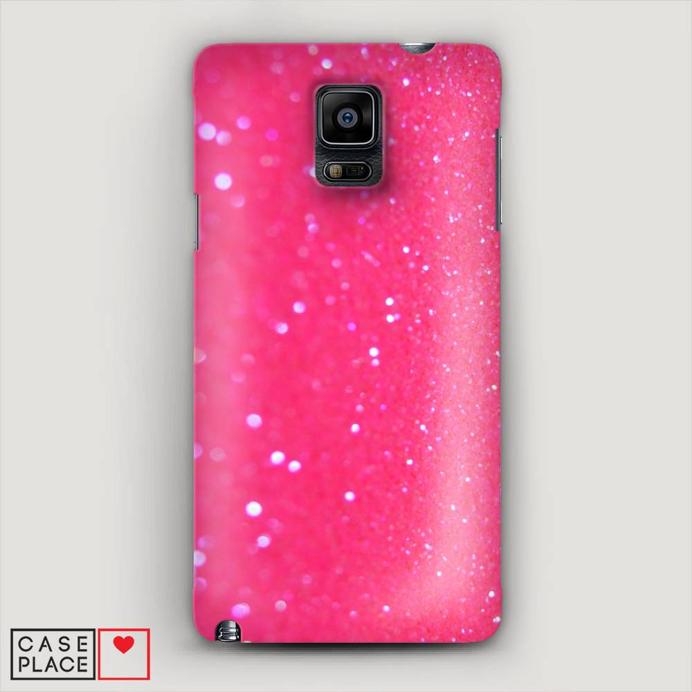 

Чехол Awog "Малиновые блестки рисунок" для Samsung Galaxy Note 4