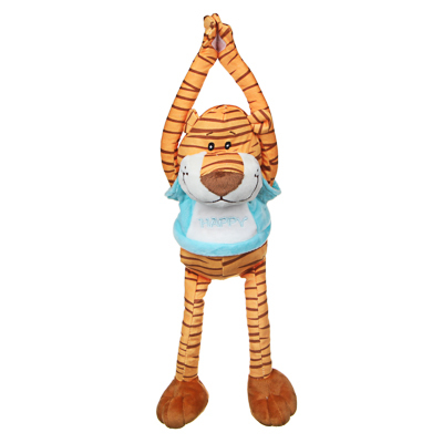 Игрушка мягкая Мешок подарков Тигр руки вверх 35-45 см 264-264