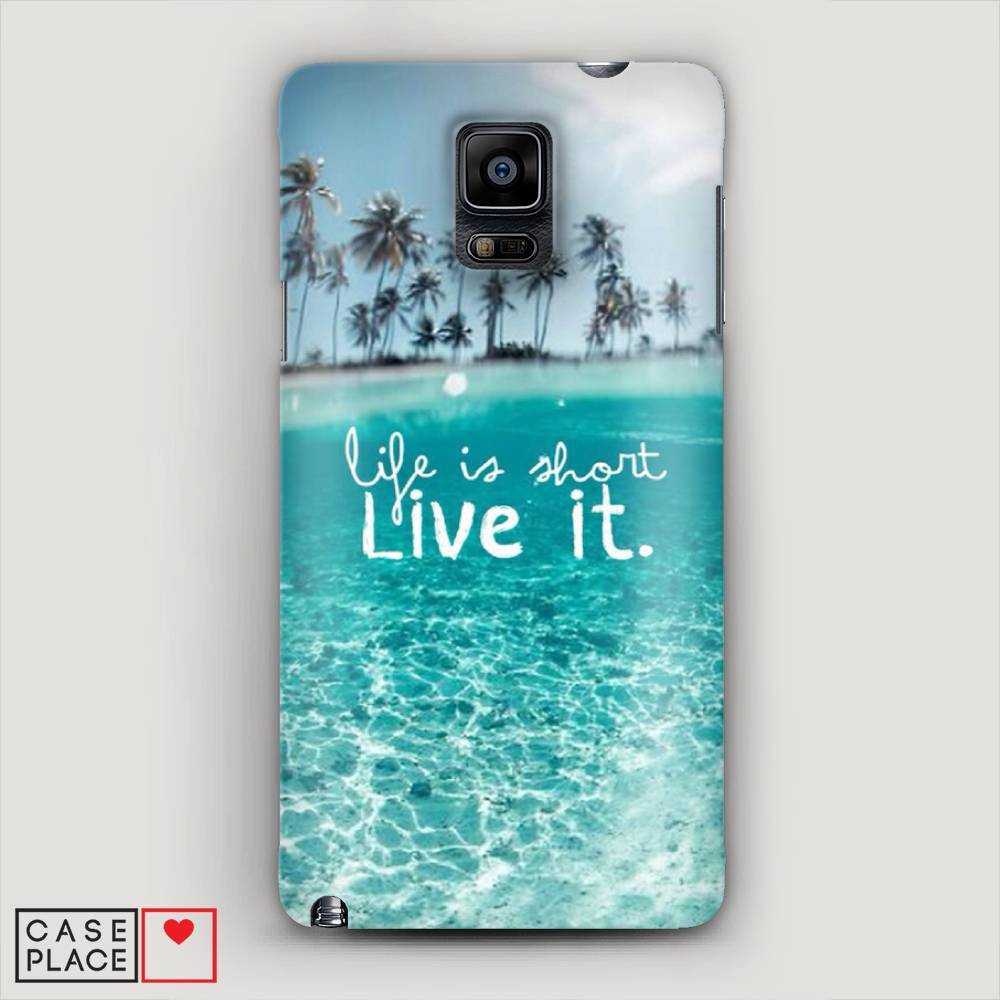 

Чехол Awog "Live it" для Samsung Galaxy Note 4, 23420-5