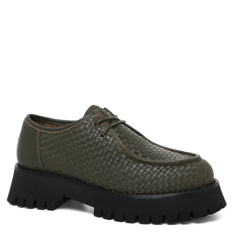 Полуботинки женские Tendance YS-81136A-6 зеленые 41 EU
