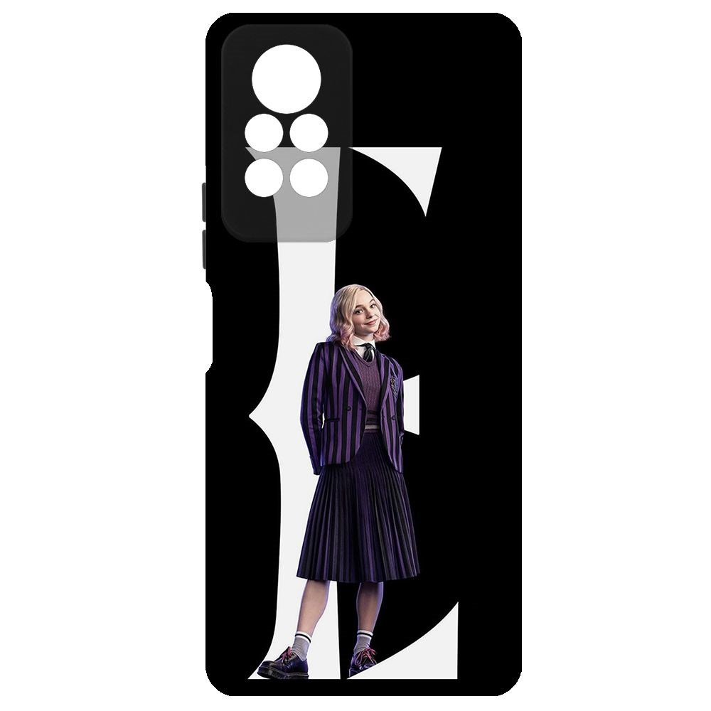 

Чехол-накладка Софт Уэнсдей Аддамс - Энид для INFINIX Note 11 Pro, Черный