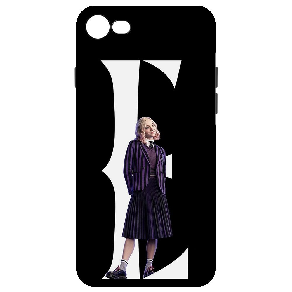 

Чехол-накладка Софт Уэнсдей Аддамс - Энид для iPhone 7/8, Черный