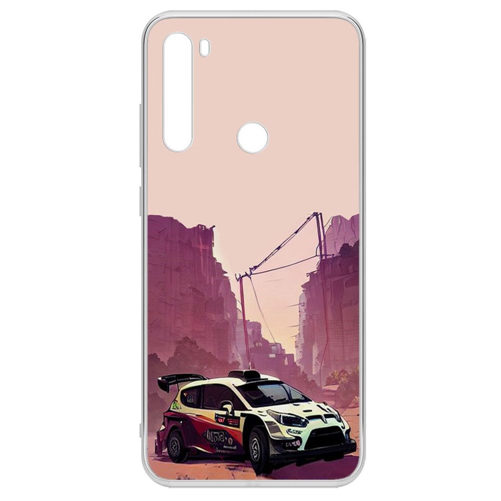 

Чехол-накладка Krutoff Clear Case Гоночный каньон для Xiaomi Redmi Note 8T