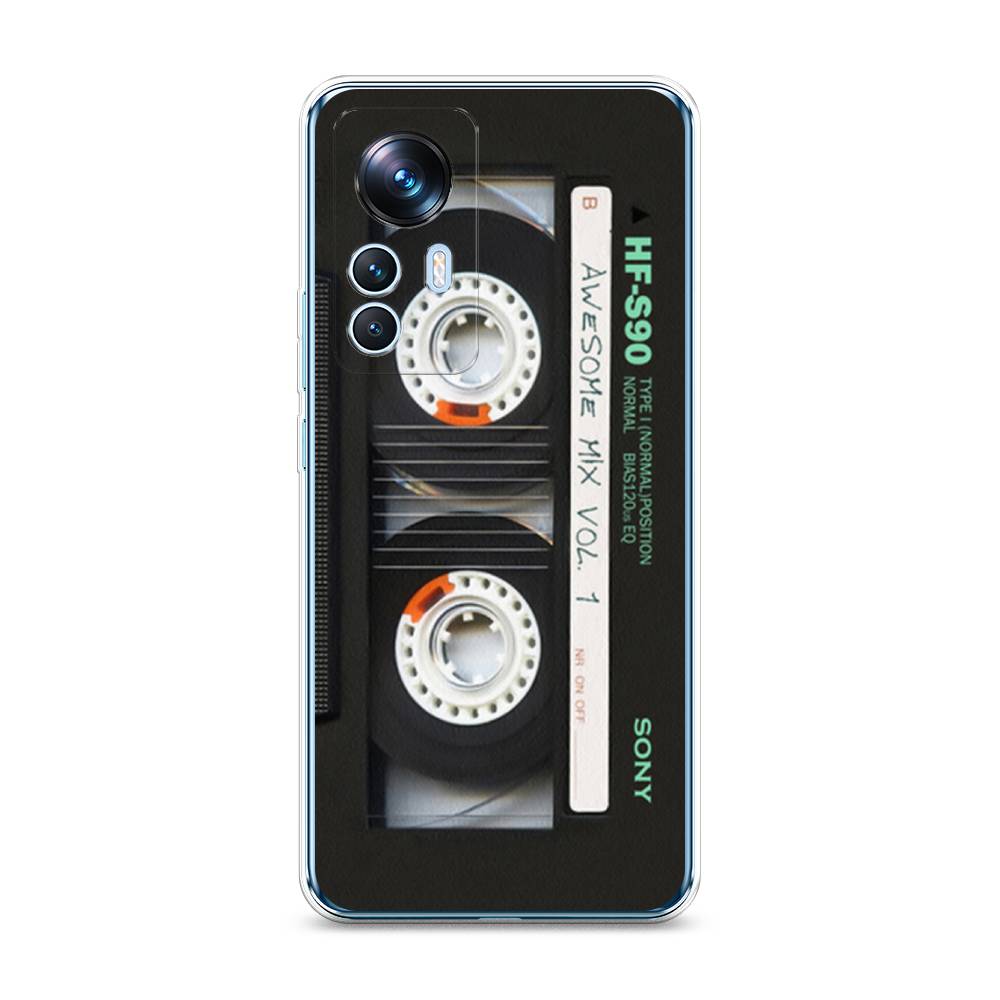 

Чехол Awog "Кассета" на Xiaomi 12T / Сяоми 12T, Черный