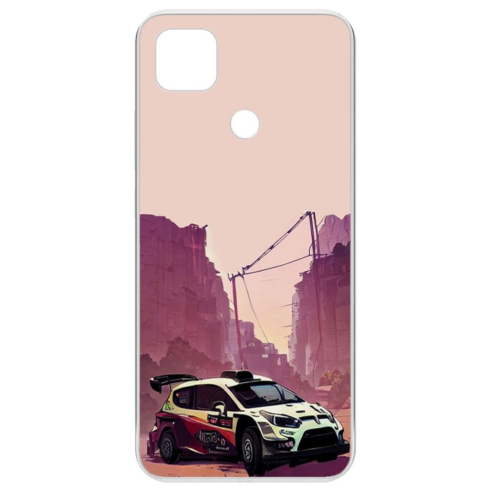 

Чехол-накладка Krutoff Clear Case Гоночный каньон для Xiaomi Redmi 9C