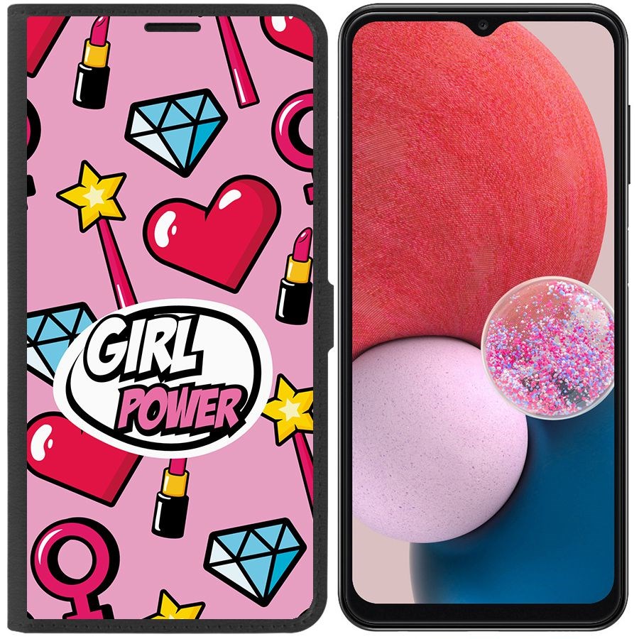 Чехол-книжка Eco Book для Samsung Galaxy A13 (A135) Girl Power