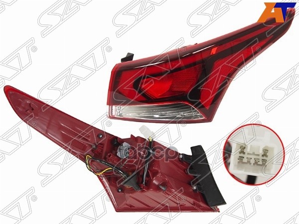 

SAT Фонарь задний HYUNDAI SOLARIS 17- RH LED