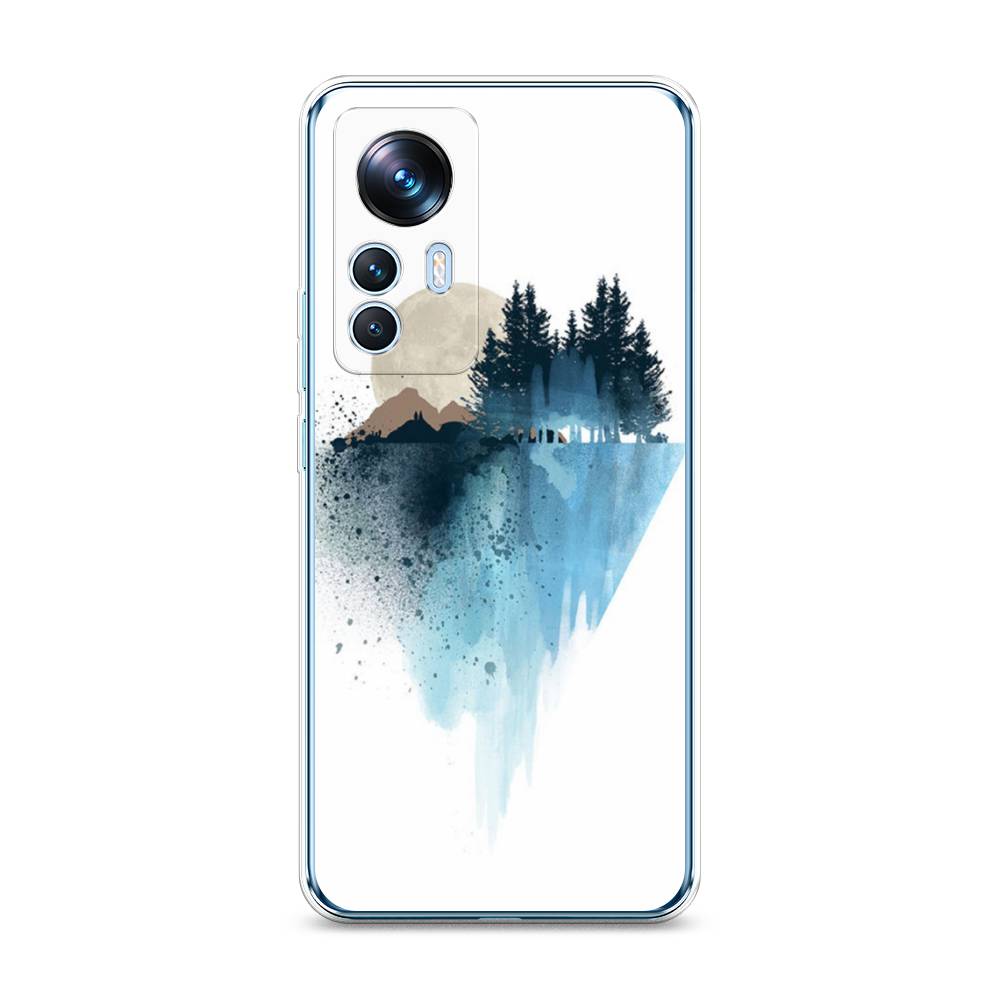 

Чехол Awog на Xiaomi 12T / Сяоми 12T "Горы 5", Голубой
