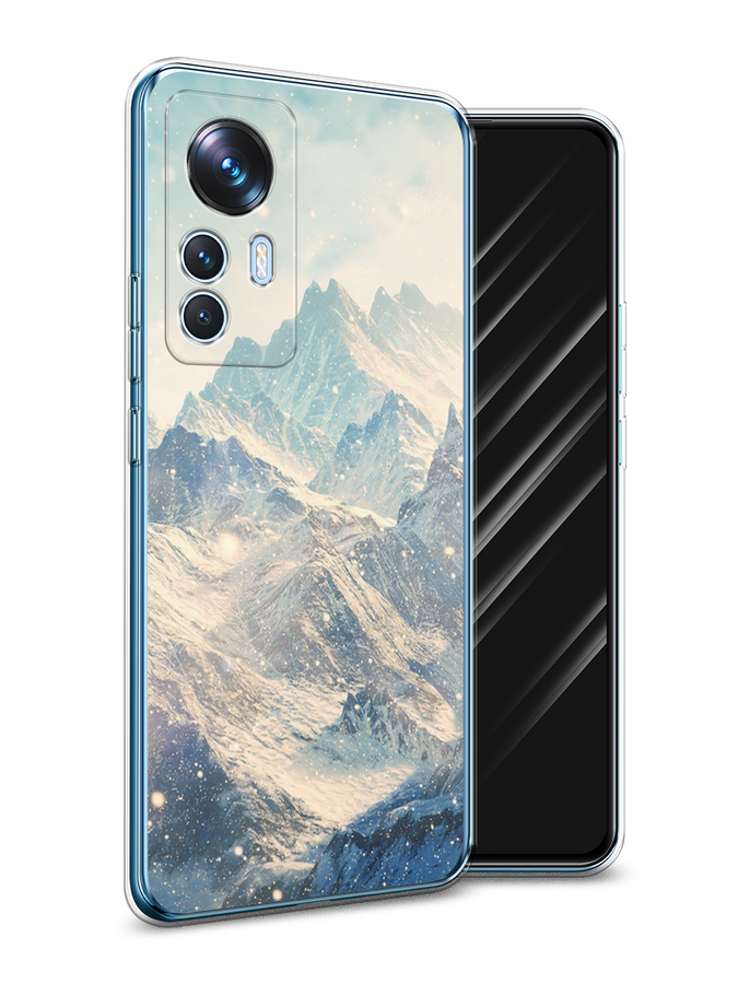 

Чехол Awog на Xiaomi 12T / Сяоми 12T "Горы 4", Голубой
