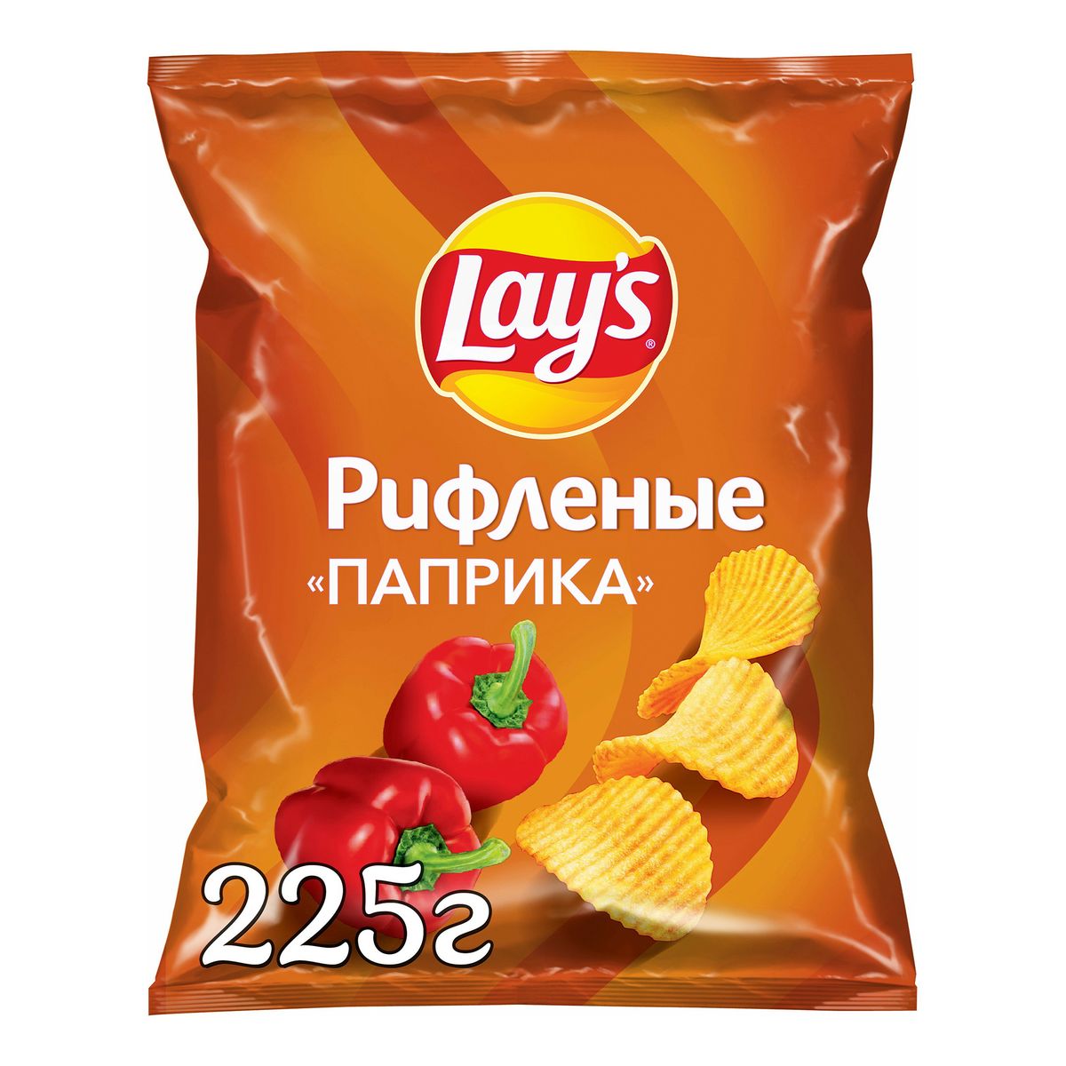 Чипсы картофельные Lay's паприка 225 г Россия