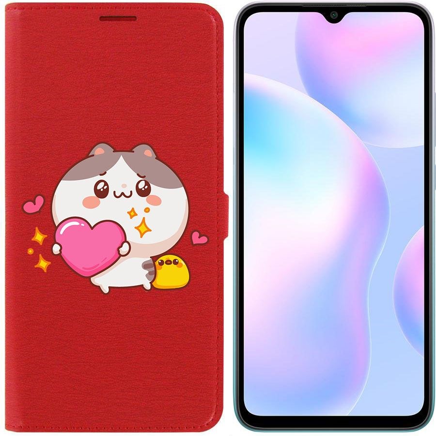 Чехол-книжка Eco Book для Xiaomi Redmi 9A Сердце для тебя