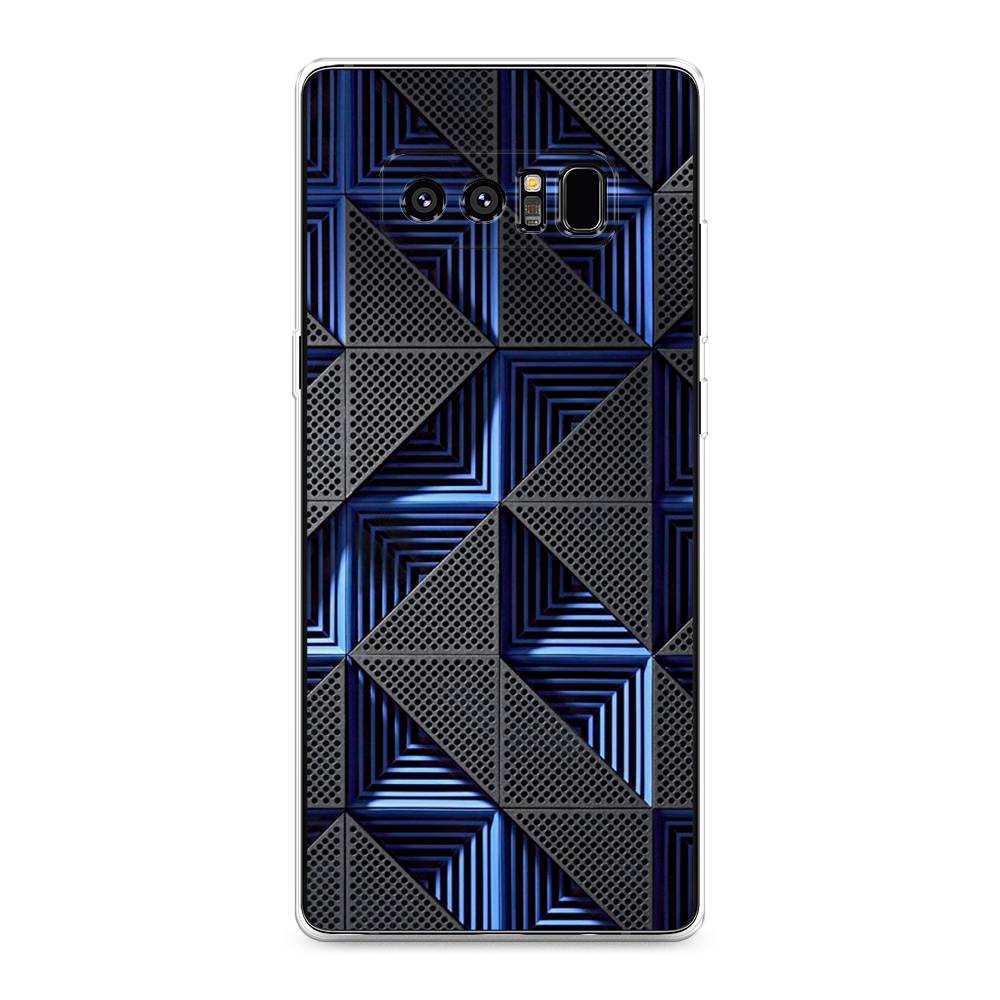 

Чехол на Samsung Galaxy Note 8 "IBM", Серый;синий, 25250-3