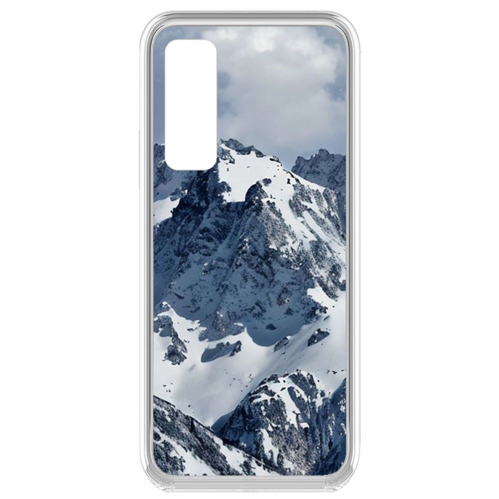 

Чехол-накладка Krutoff Clear Case Горы для Vivo Y53s, Прозрачный