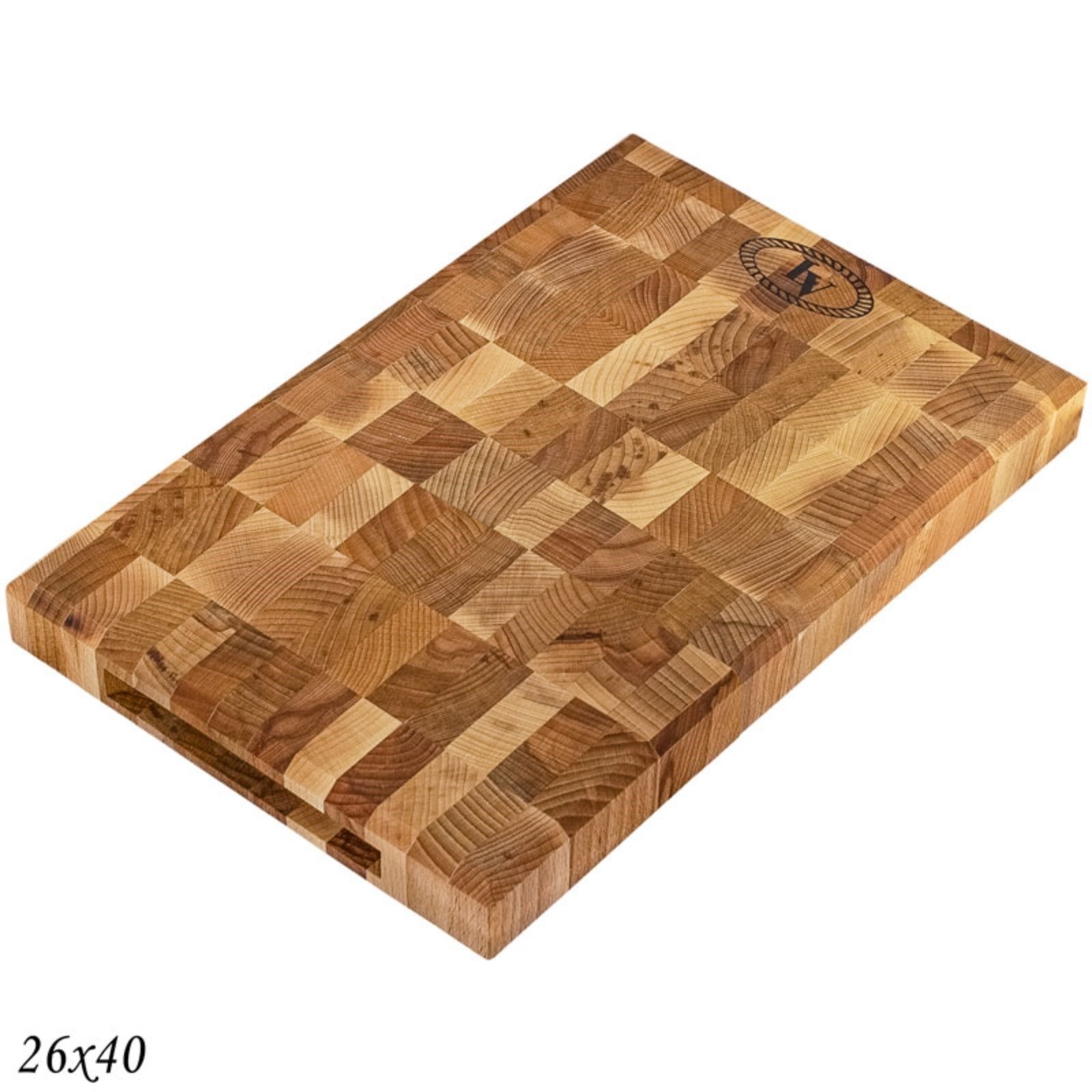 

Доска разделочная Lenardi торцевая 26х40см, бук, Коричневый