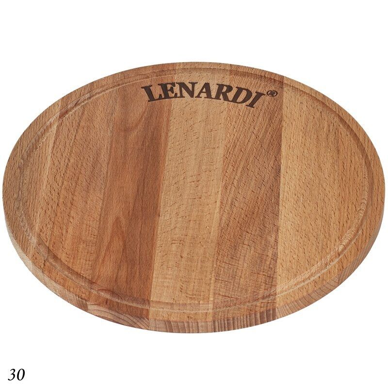 

Доска разделочная Lenardi круг 30см, бук, Коричневый