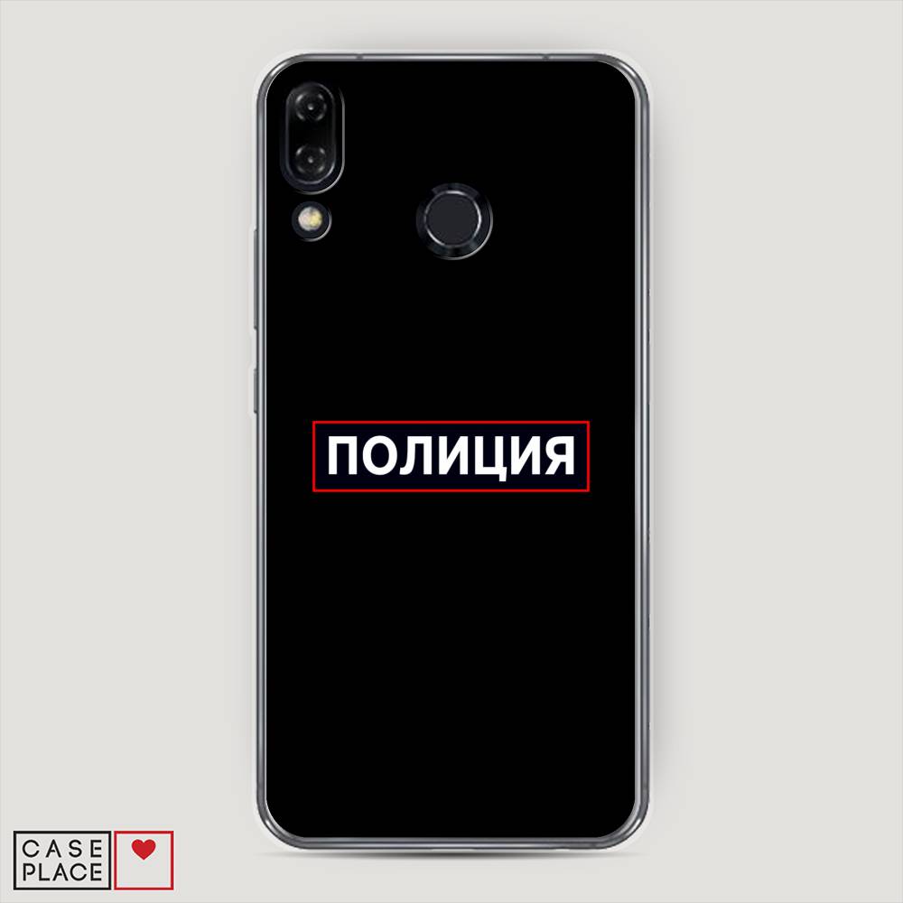 фото Чехол awog "police logo" для asus zenfone 5 ze620kl