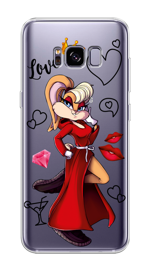 

Чехол на Samsung Galaxy S8 Plus "Rich Lola Bunny", Красный;бежевый;оранжевый, 24850-6