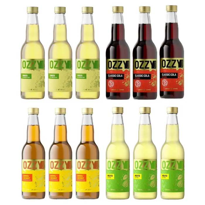 

Лимонад с натуральным соком OZZY frozzy Export Ассорти №1 4 вкуса, 330 мл х 12 шт