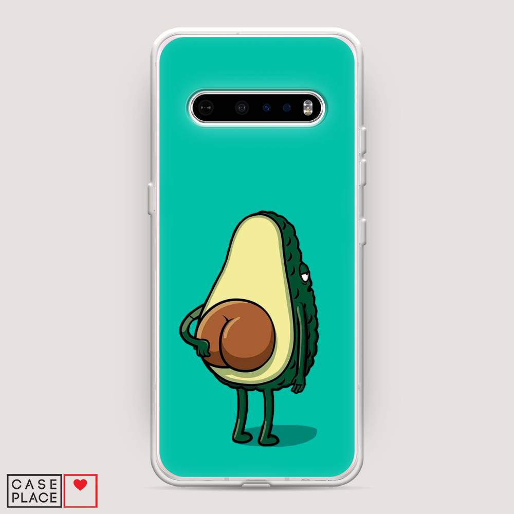 

Чехол Awog на LG V60 ThinQ 5G "Попа авокадо", Зеленый;коричневый;прозрачный, 84250-10