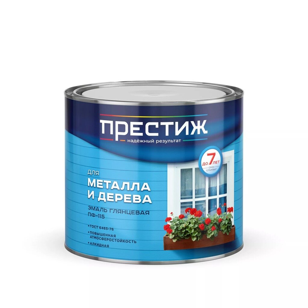 

Эмаль Престиж, ПФ-115, лимон, 1.9 кг, Желтый
