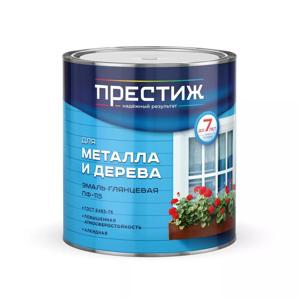 

Эмаль Престиж, ПФ-115, красно-коричневая, 2.8 кг