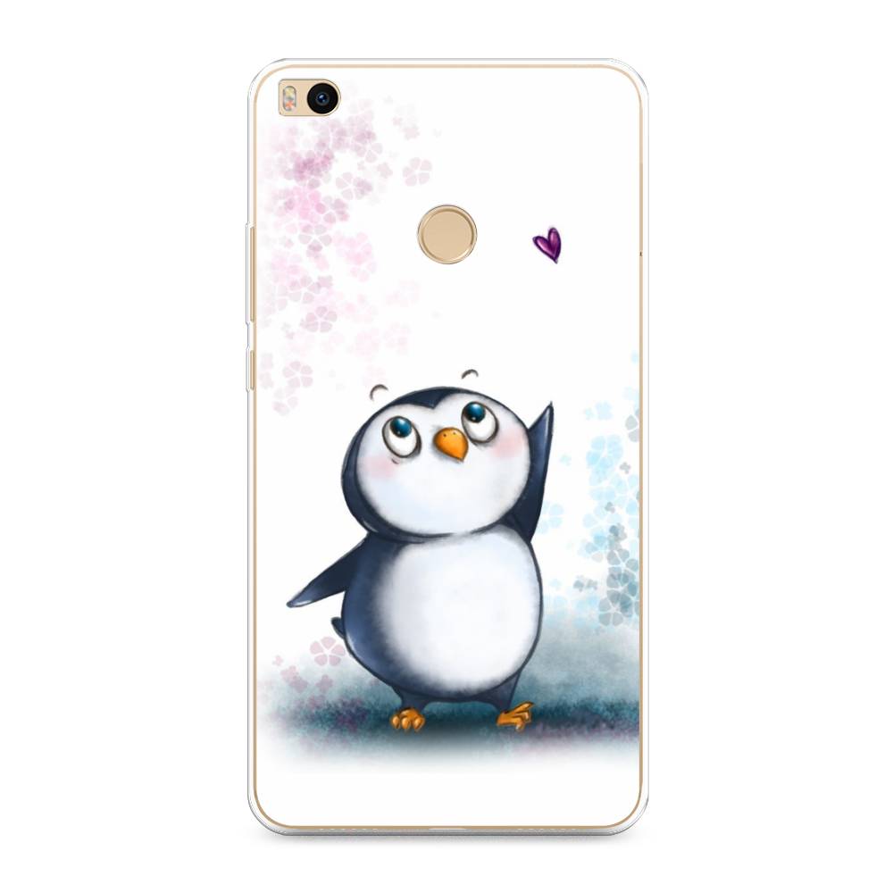 

Чехол Awog на Xiaomi Mi Max 2 "Пингвин и сердечко", Разноцветный, 32150-1
