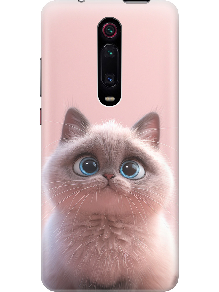 

Силиконовый чехол на Xiaomi Mi 9T / Mi 9T Pro / K20 / K20 Pro с принтом "Милейший котик", Прозрачный;розовый;серый, 721421611