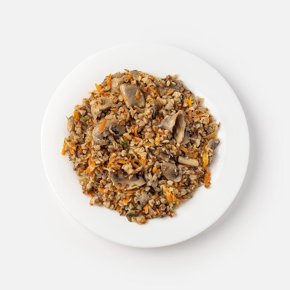 

Каша Краюха гречневая, с грибами, 250 г
