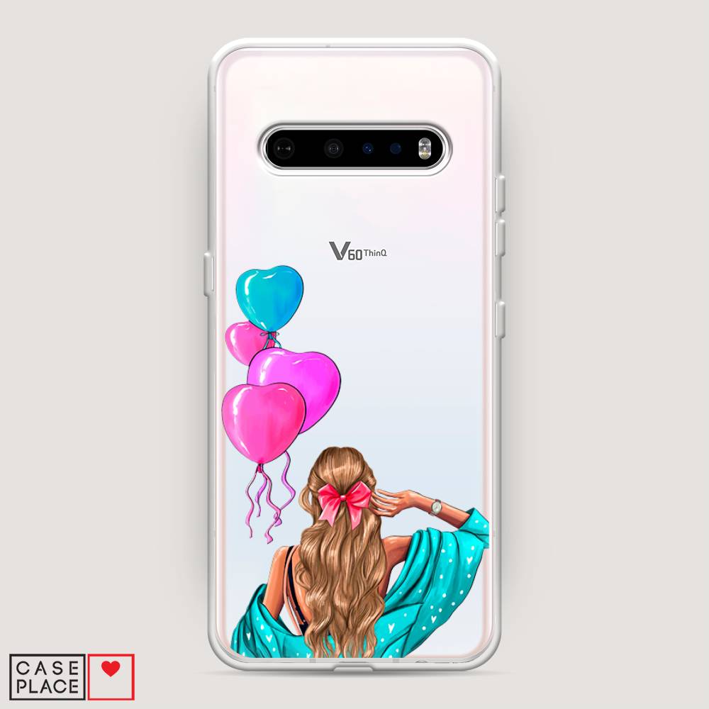 

Чехол Awog на LG V60 ThinQ 5G "День Рождения", Голубой;розовый;бежевый, 84250-7