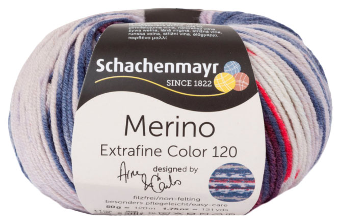 фото Пряжа schachenmayr 9807553 merino extrafine color 120 (00502, lesja color)