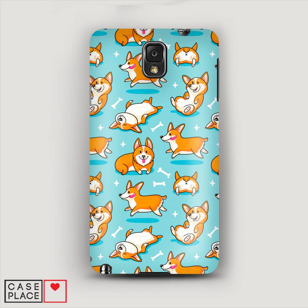 

Чехол Awog "Веселые корги" для Samsung Galaxy Note 3, 23320-1