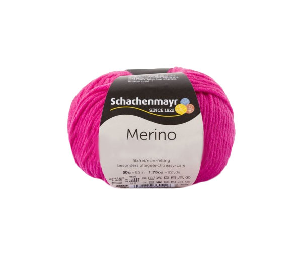 фото Пряжа schachenmayr 9807554 merino extrafine 85 (00237, pink)