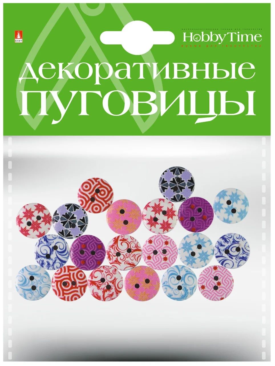 

Декоративные пуговицы. "ОРНАМЕНТ" Ø 15ММ, Арт. 2-179/13, 2-179/13