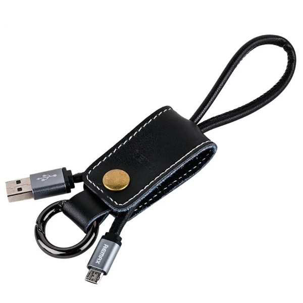 фото Кабель usb microusb remax western 0.32м черный