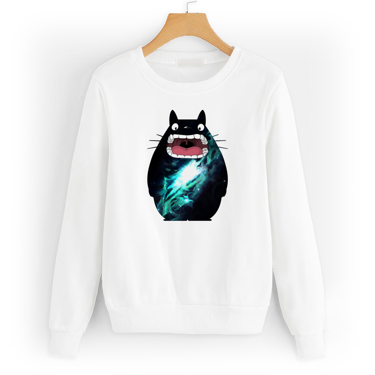 

Свитшот белый CoolPodarok Толстый кот арт, 2W015795