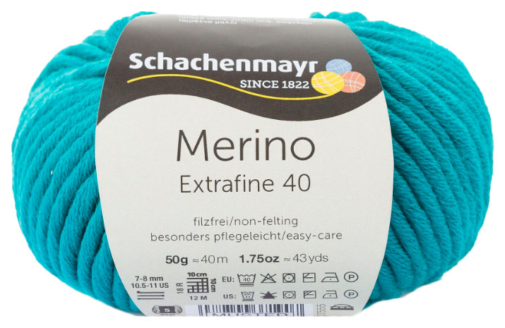 фото Пряжа schachenmayr 9807555 merino extrafine 40 (00377, smaragd)