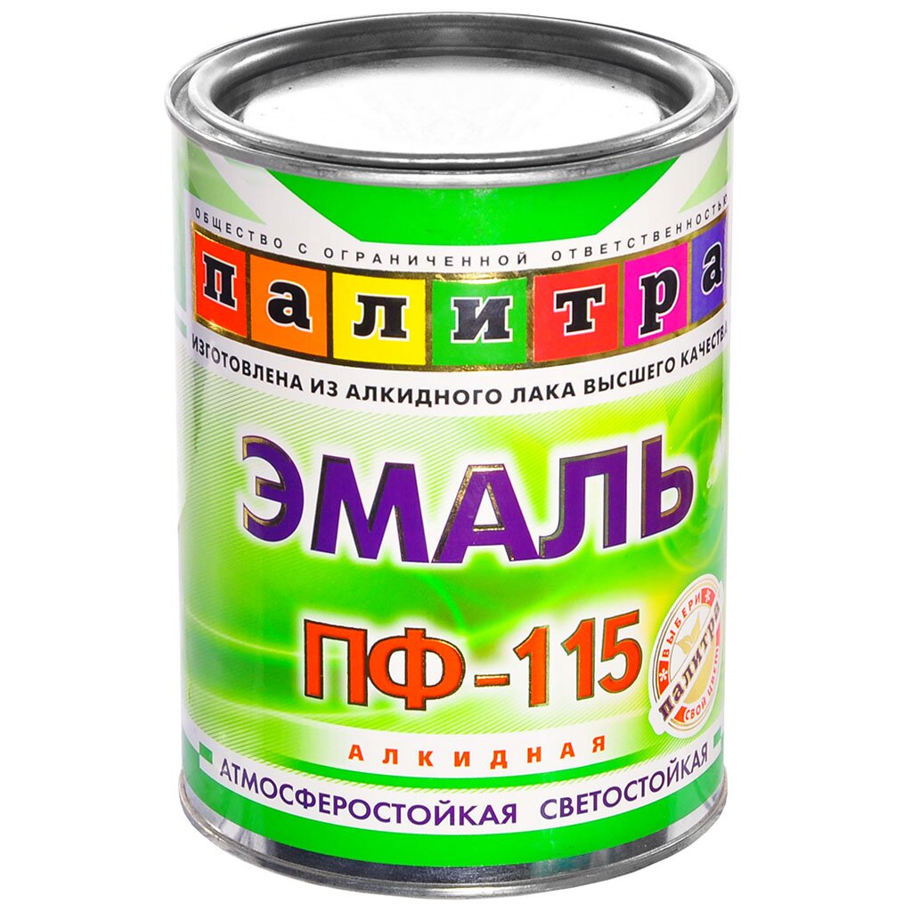 

Эмаль Палитра, ПФ-115, синяя, 0.9 кг