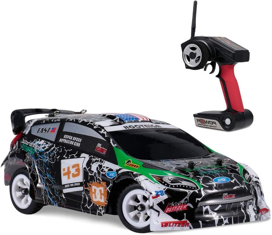 Модель шоссейного автомобиля WL Toys K989 Rally Car 4WD RTR масштаб 1:28 24G - WLT-K989