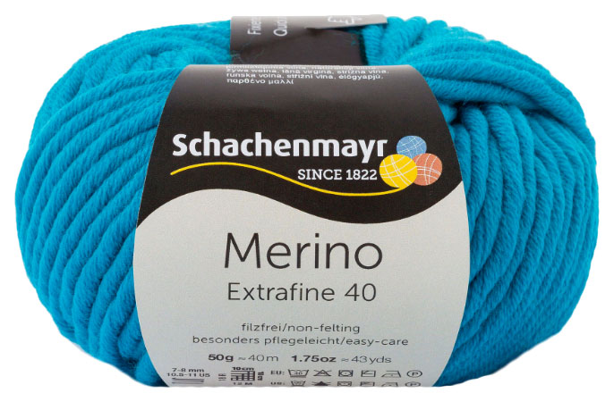 фото Пряжа schachenmayr 9807555 merino extrafine 40 (00368, capri)